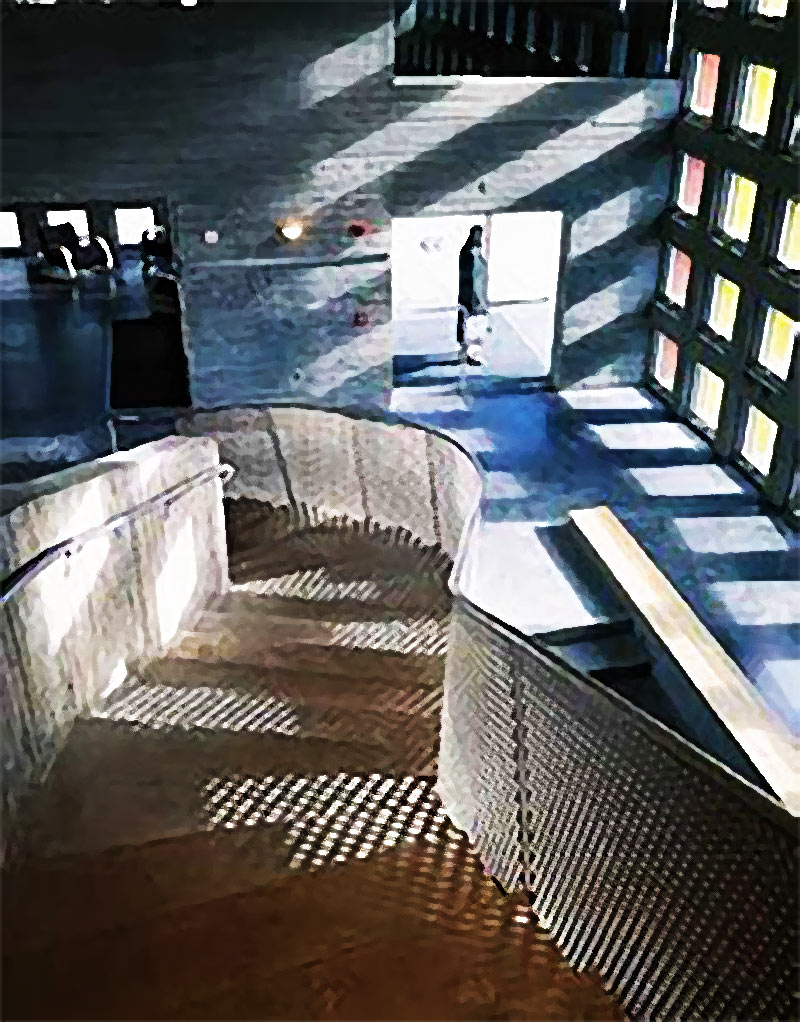 الضوء والظل في قاعة سيمونز في جامعة  MIT من تصميم ستيفين هول