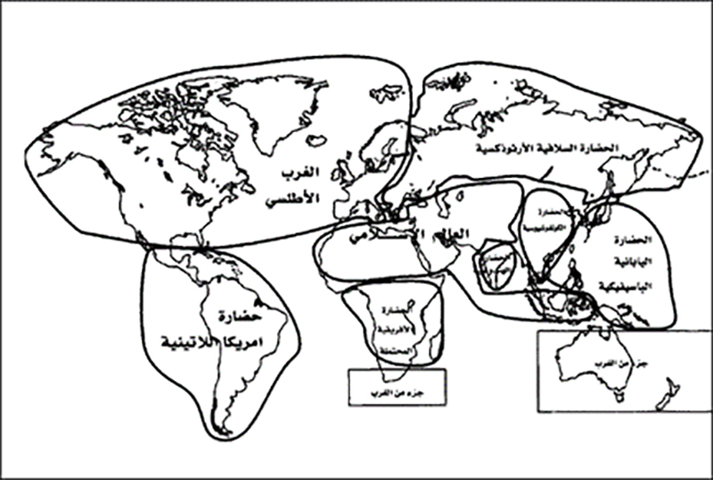 خريطة تقسيم العالم بعد الحرب العالمية الثانية